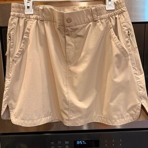Baleaf Light Tan Skort size Medium